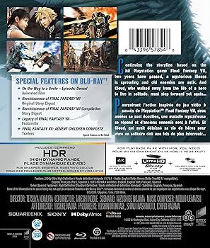 Final Fantasy VII: Advent Children Complete - 4K UHD/Blu-ray